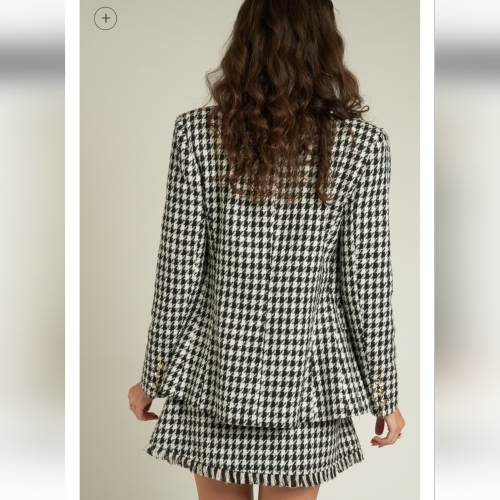 Women's Houndstooth set - Picture 5 of 12